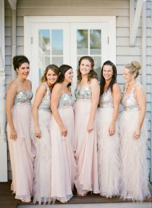 Bridesmaid Dresses with Sequins