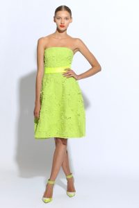 Bright Green Bridesmaid Dresses