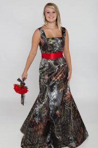 Camo Bridesmaids Dress