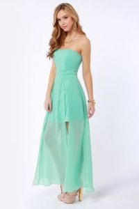 Mint Green Bridesmaid Dress