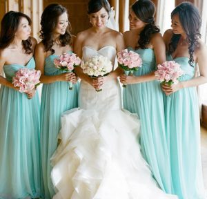 Mint Green Bridesmaid Dresses