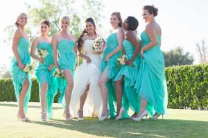 Mint Green Bridesmaids Dresses
