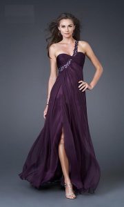 Plum Bridesmaid Dress