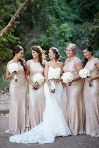 Sequin Bridesmaid Dress