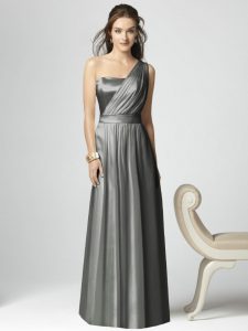Silver Bridesmaid Dress