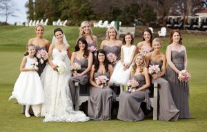 Slate Grey Bridesmaid Dresses
