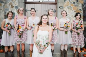 Vintage Style Bridesmaid Dress