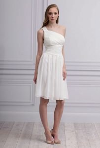 White Bridesmaid Dress