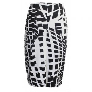 Black and White Pencil Skirt Images