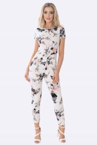 Floral Jumpsuit Womens