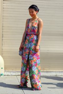 Jumpsuit Floral Print