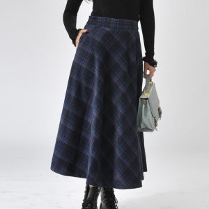 A Line Long Skirt