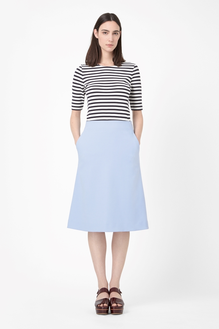 a line skirt dress