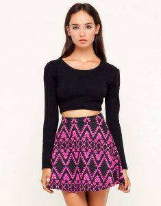 Aztec Skater Skirt