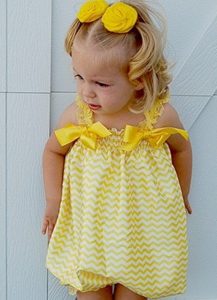 Baby Girl Bubble Romper