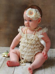 Baby Girl Lace Romper