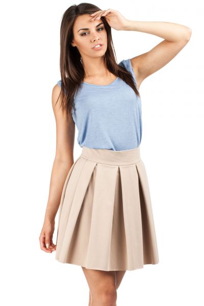 Beige Skirt | Dressed Up Girl