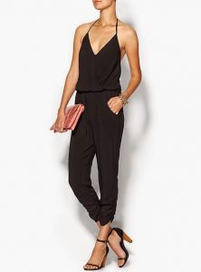 Black One Piece Jumpsuit