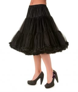 Black Petticoat Skirt