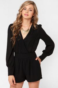 Black Rompers