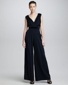 Black Wide Legged Jumpsuit