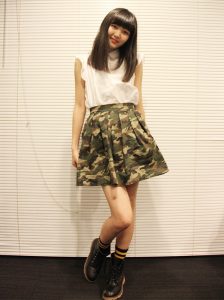 Camouflage Skirt Outfit