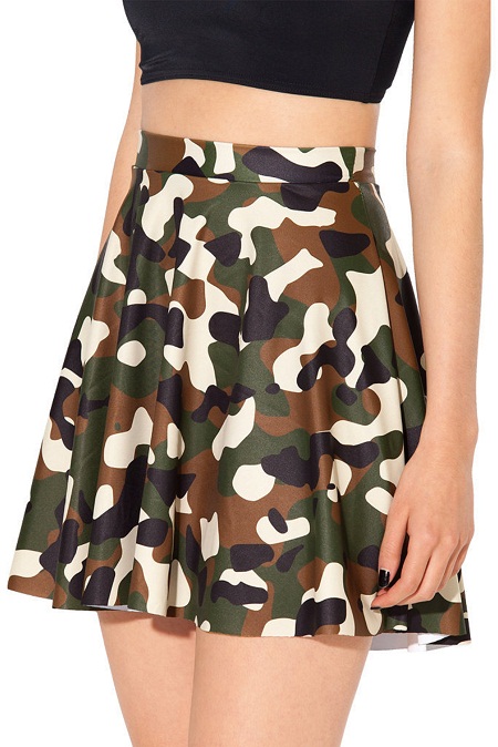 Camouflage Skirt | DressedUpGirl.com