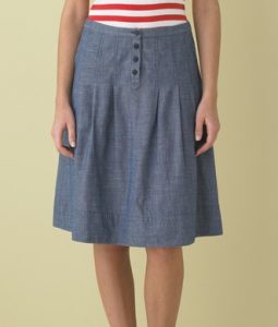 Chambray Skirt Images