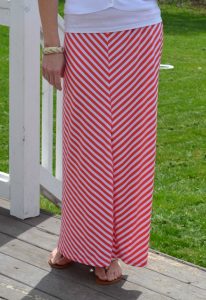 Chevron Skirt Pattern