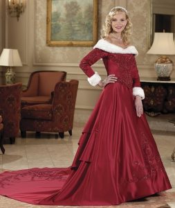 Christmas Wedding Gowns