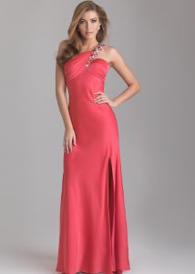 Coral Evening Gowns
