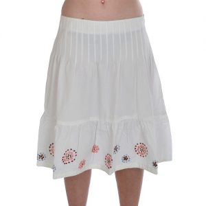 Cotton Skirts Knee Length