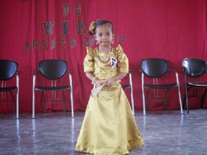 Filipiniana Gowns for Kids