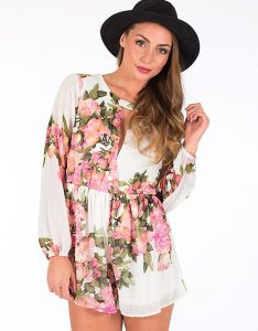 Floral Romper Jumpsuit