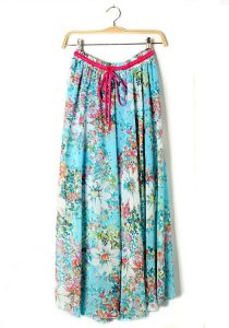 Flower Printed Skirts