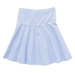 Gingham School Skirt