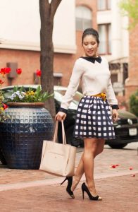 Gingham Skirt Outfit