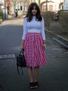 Gingham Skirts