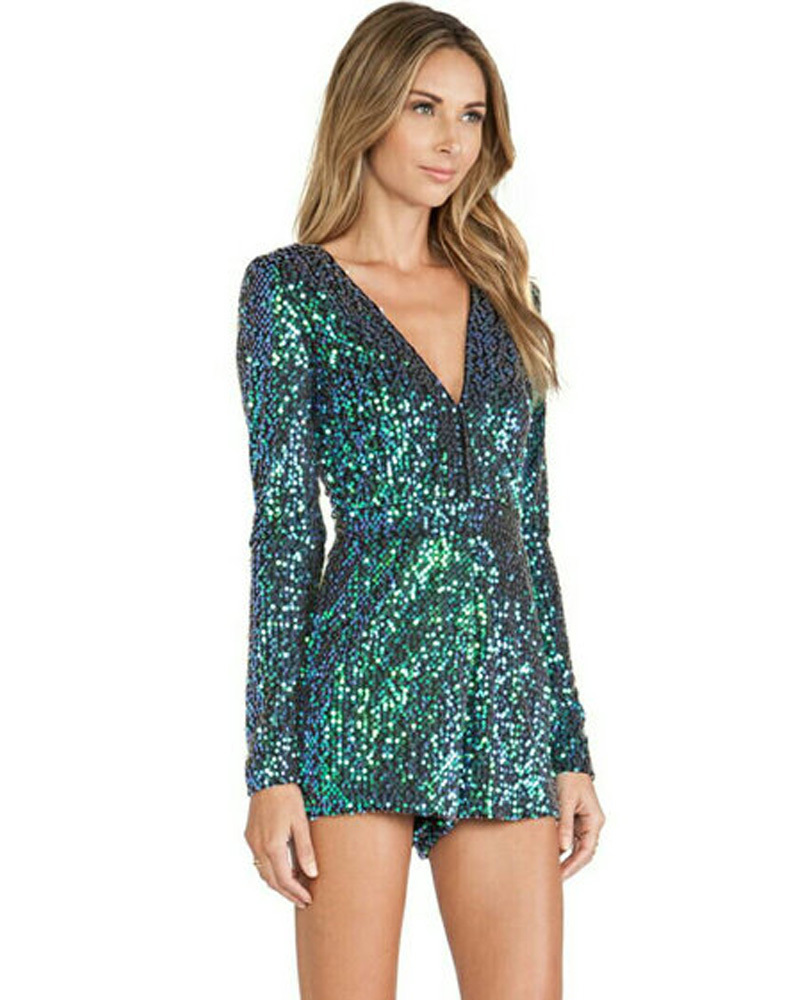 sparkly short romper