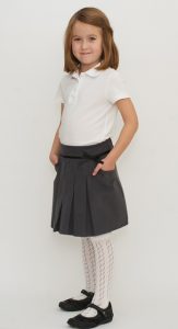 Grey Uniform Skirt