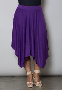 Handkerchief Skirt Plus Size