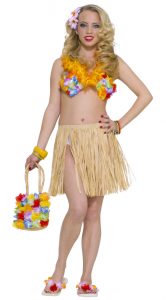 Hawaiian Straw Skirt