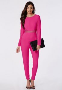 Hot Pink Jumpsuit