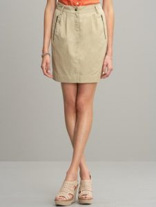 Khaki Uniform Skirt