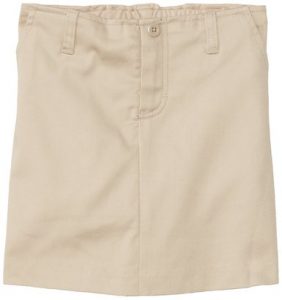 Khaki Uniform Skirts Womens