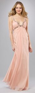 Light Peach Gown