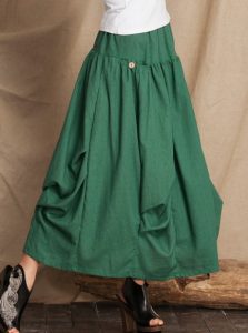 Linen Skirts Long
