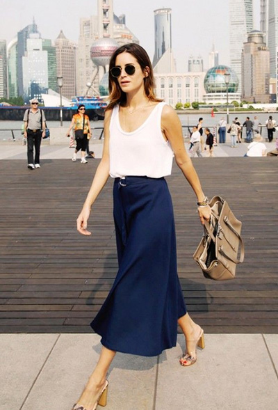 petite long skirt