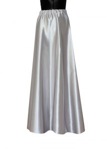 Long Satin Skirt