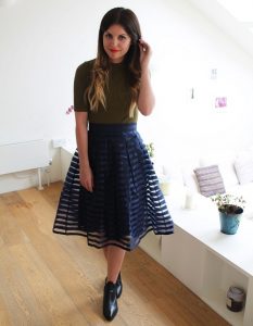 Mesh Skirt Outfit